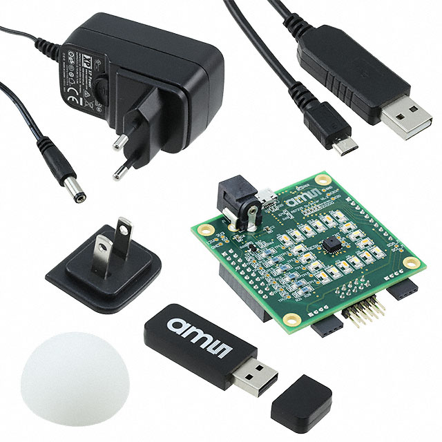 AS7225 DEMO KIT ams OSRAM  Cartes d'évaluation - Capteurs